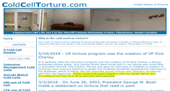 Desktop Screenshot of coldcelltorture.com