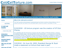 Tablet Screenshot of coldcelltorture.com